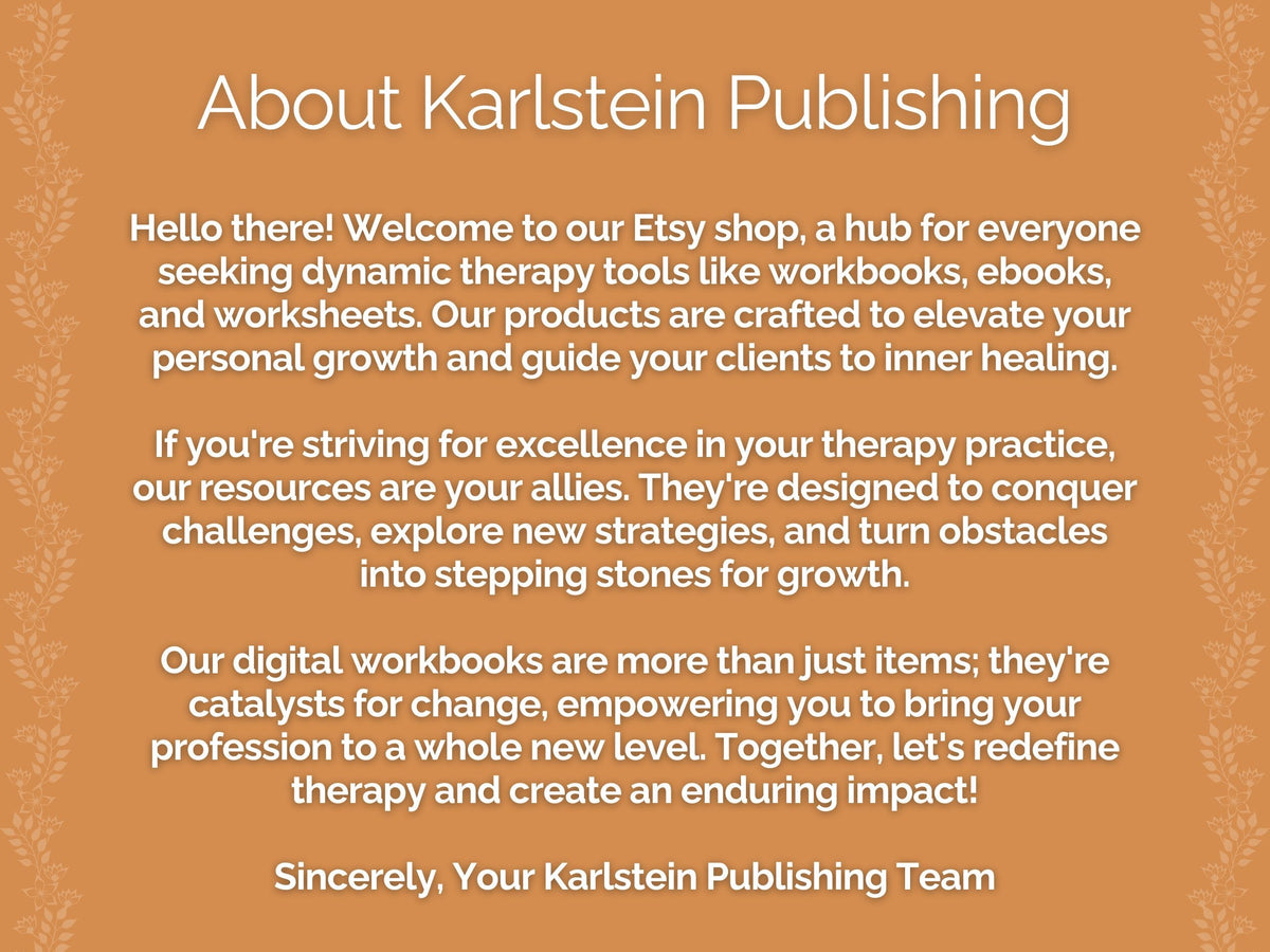 Burnout and Prevention Behavioral Therapy Printable PDF