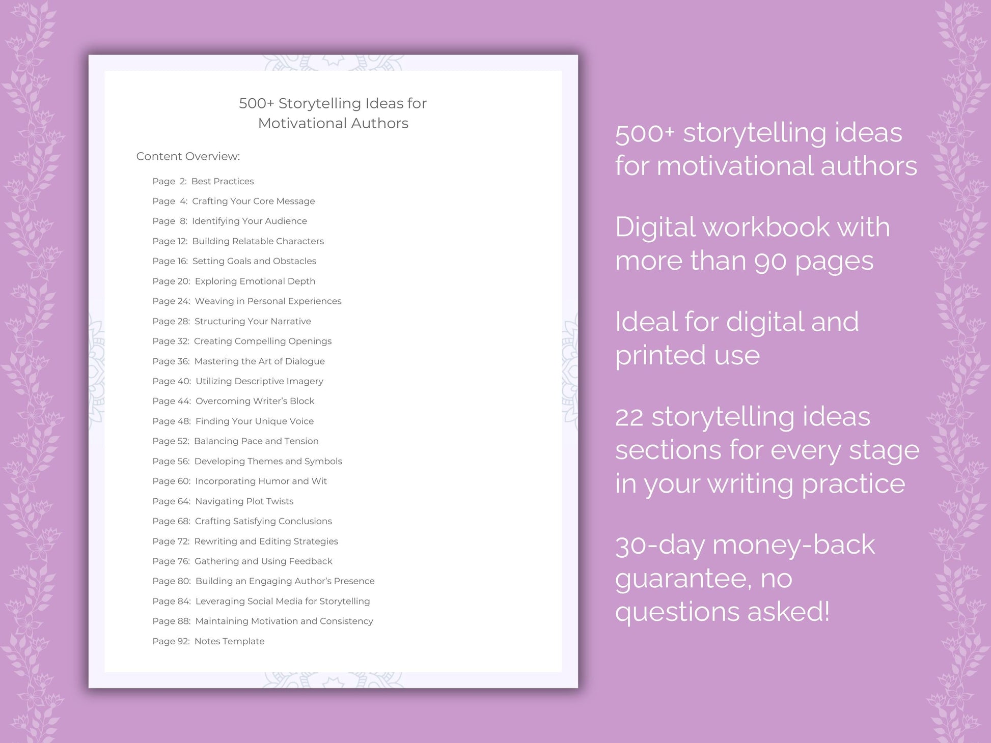 Motivational Authors Writing Worksheets