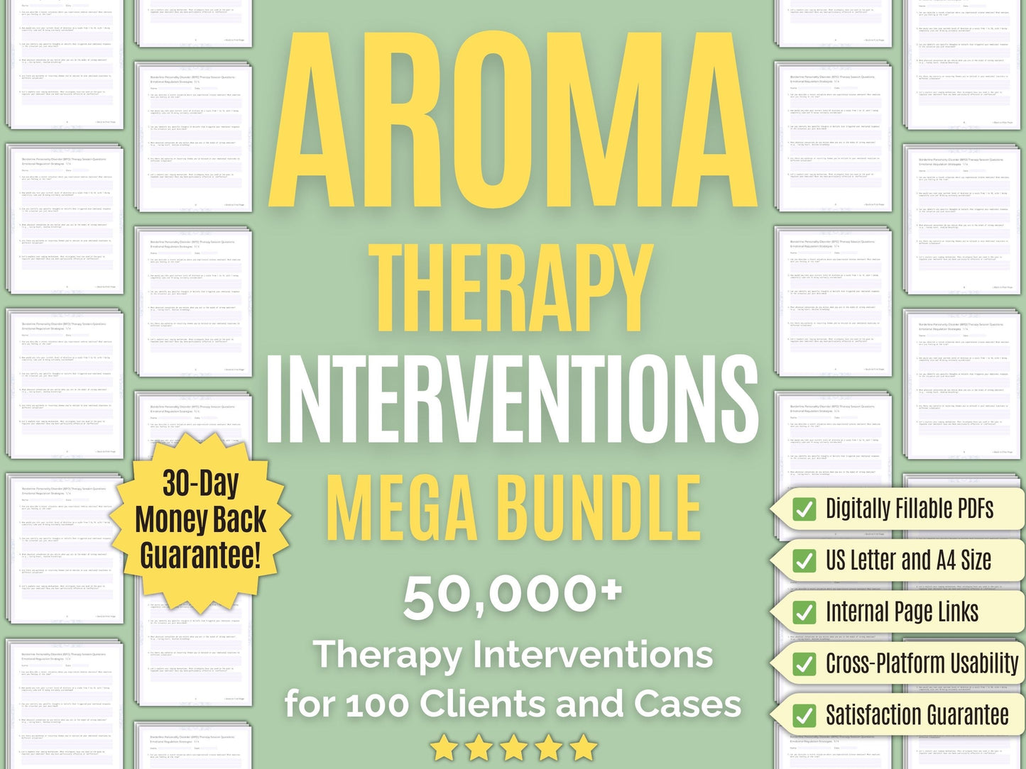 Aroma Therapy Interventions Psychology Workbooks