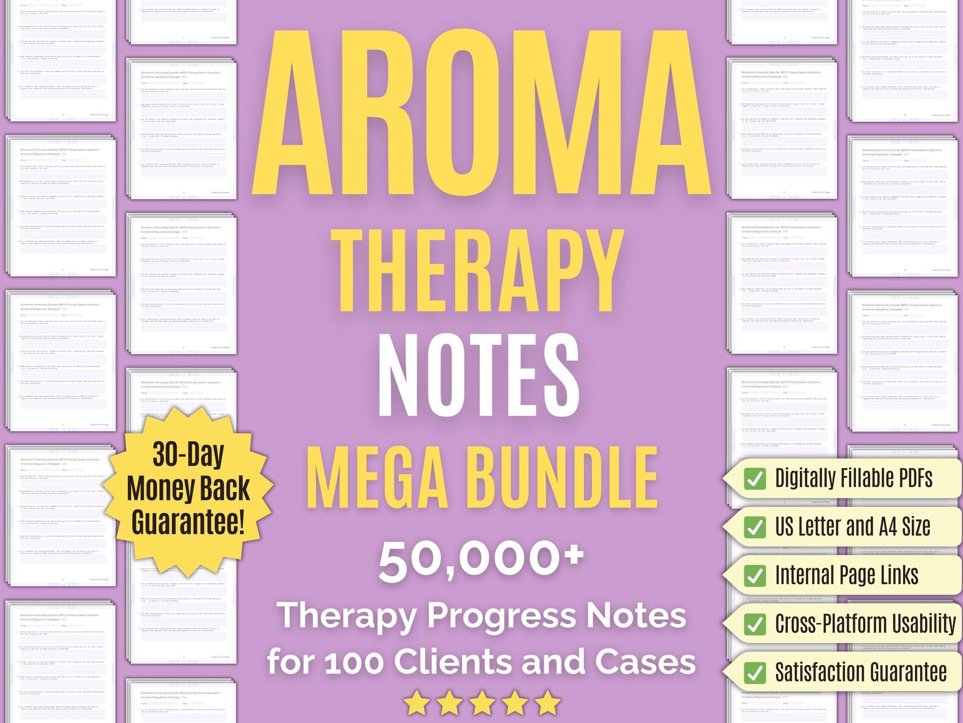 Aroma Therapy Progress Notes Psychology Workbooks