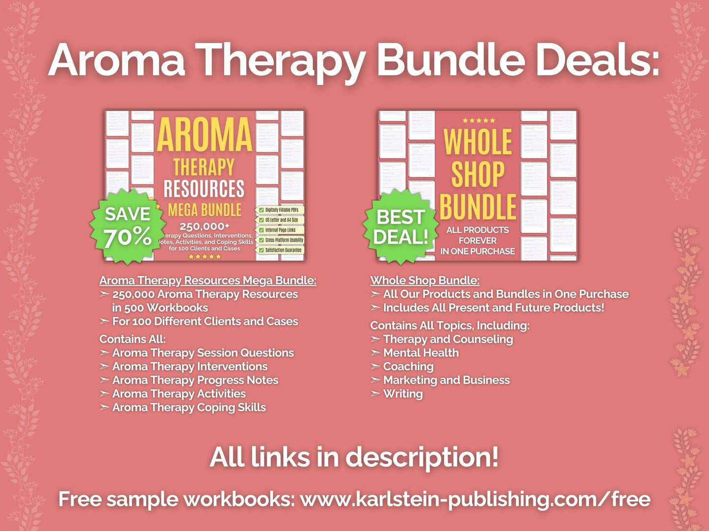 Aroma Therapy Coping Skills Mental Health Tools