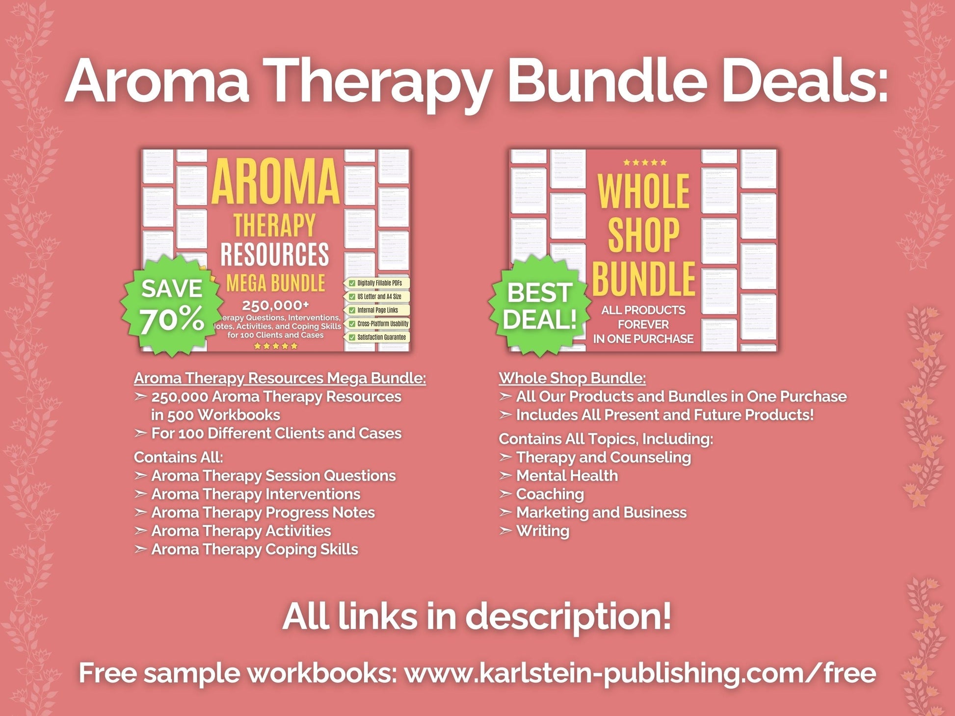 Aroma Therapy Coping Skills Mental Health Tools