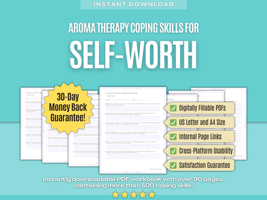 Self-Worth Aroma Therapy Psychology Workbooks