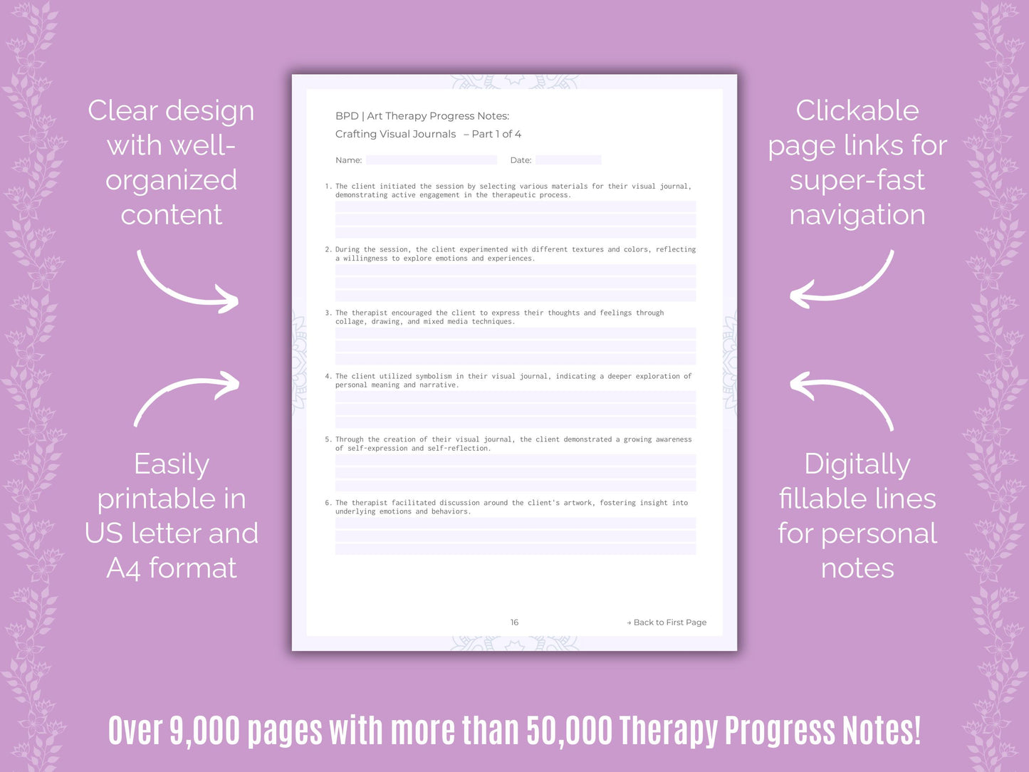 Art Therapy Progress Notes Counselor Cheat Sheets