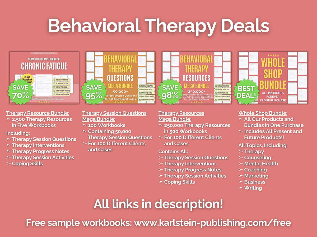 Chronic Fatigue Behavioral Therapy Psychotherapy Sessions