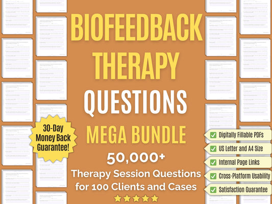 Biofeedback Therapy Session Questions Psychology Workbooks