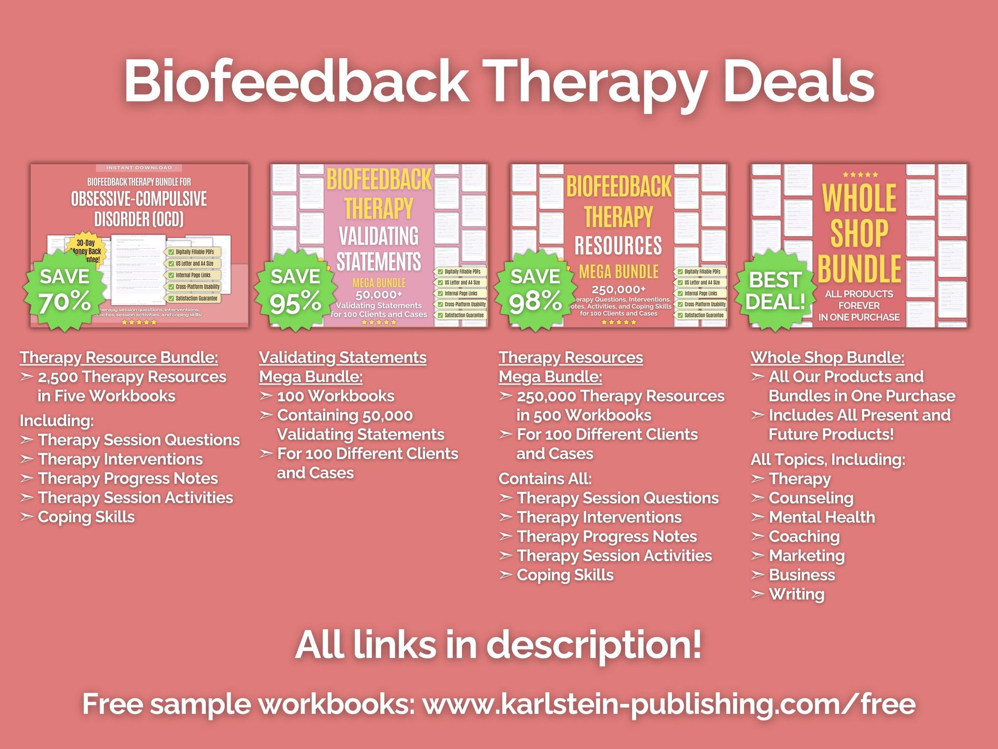 Obsessive-Compulsive Disorder (OCD) Biofeedback Therapy Psychotherapy Sessions