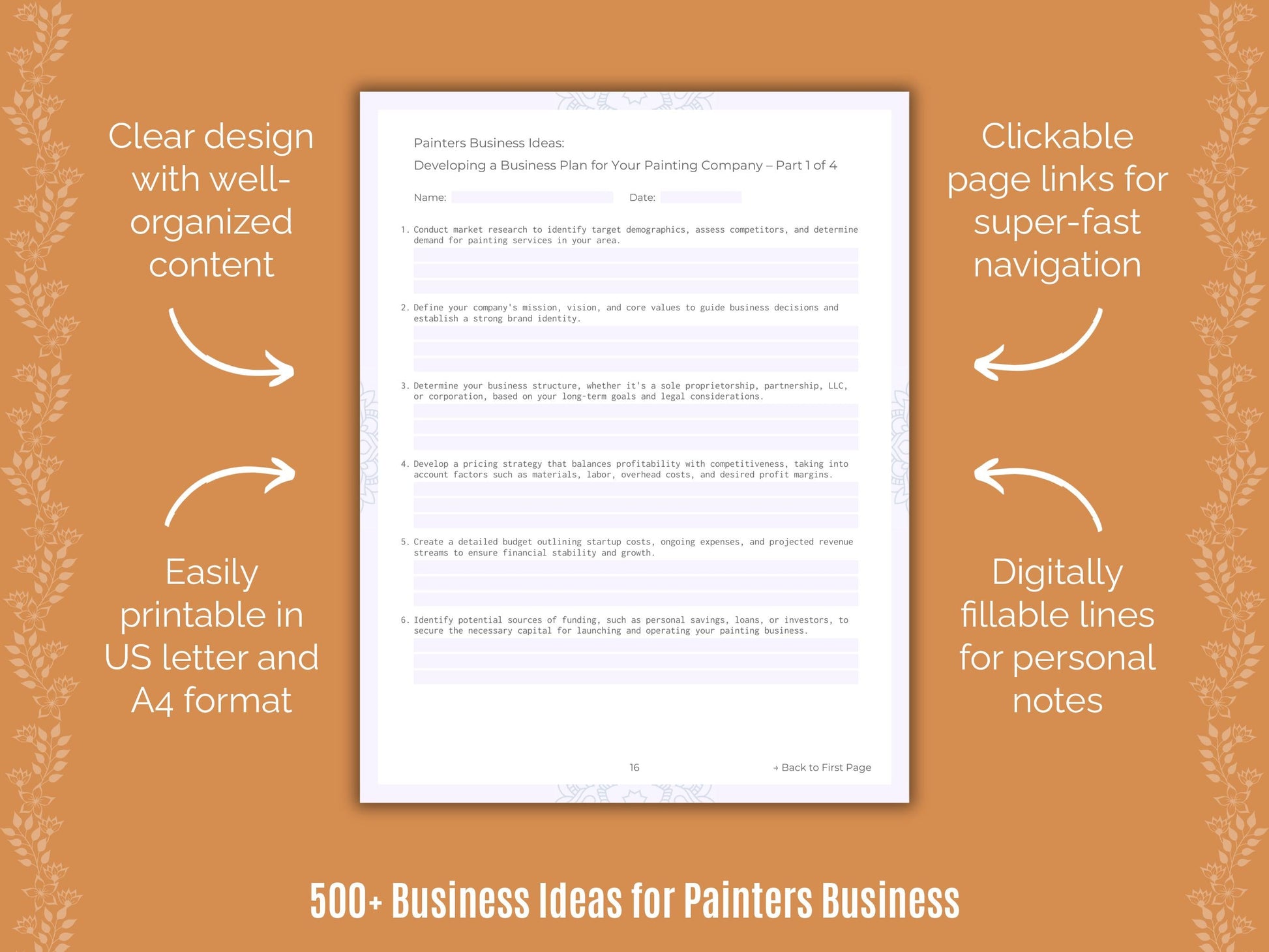 Painters Business Templates