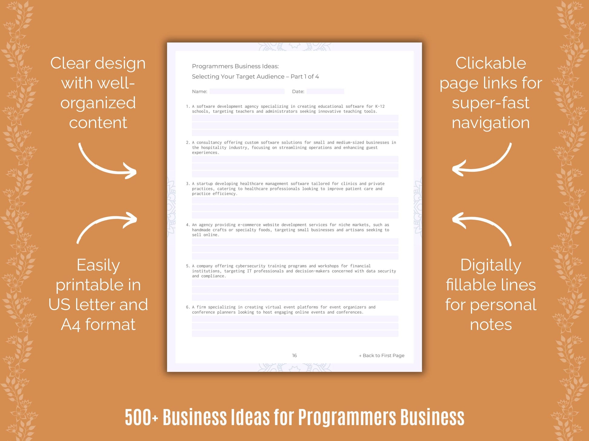 Programmers Business Templates