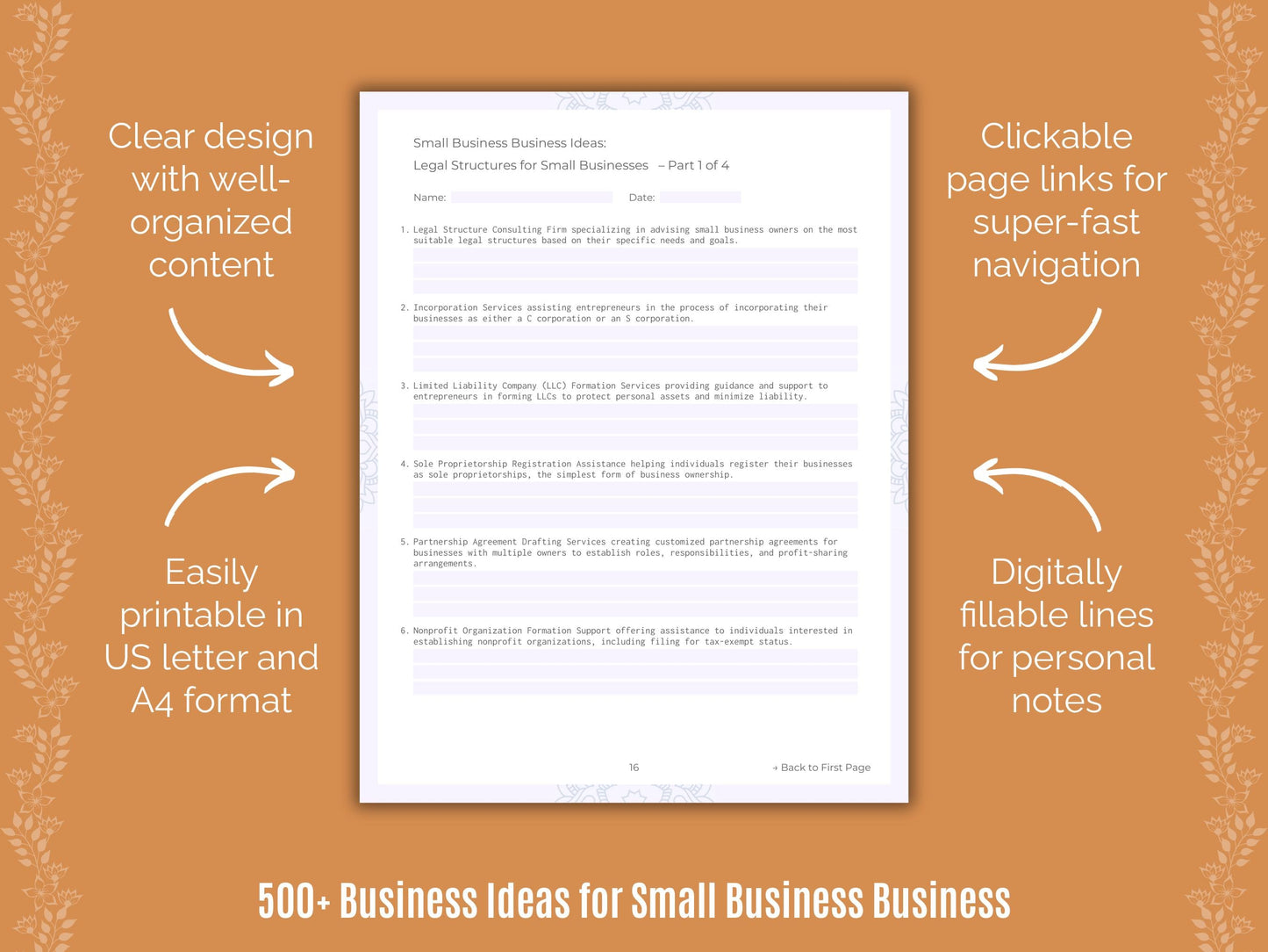 Small Business Business Templates