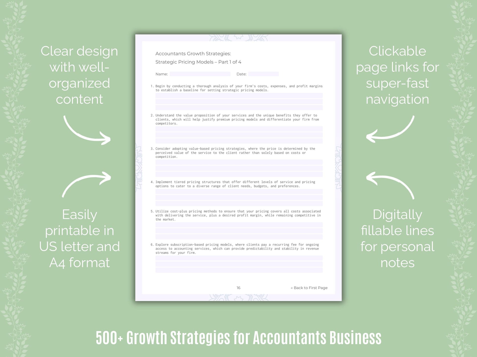 Accountants Business Templates