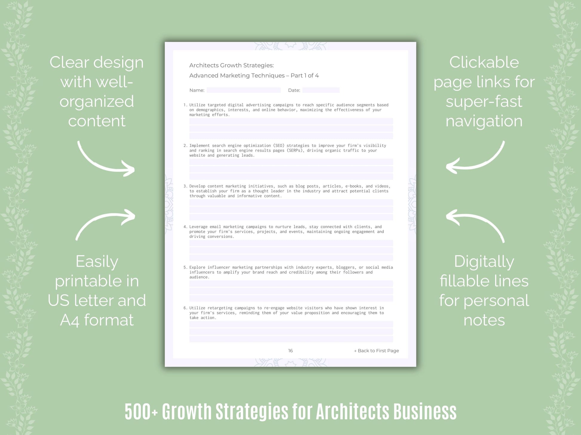 Architects Business Templates