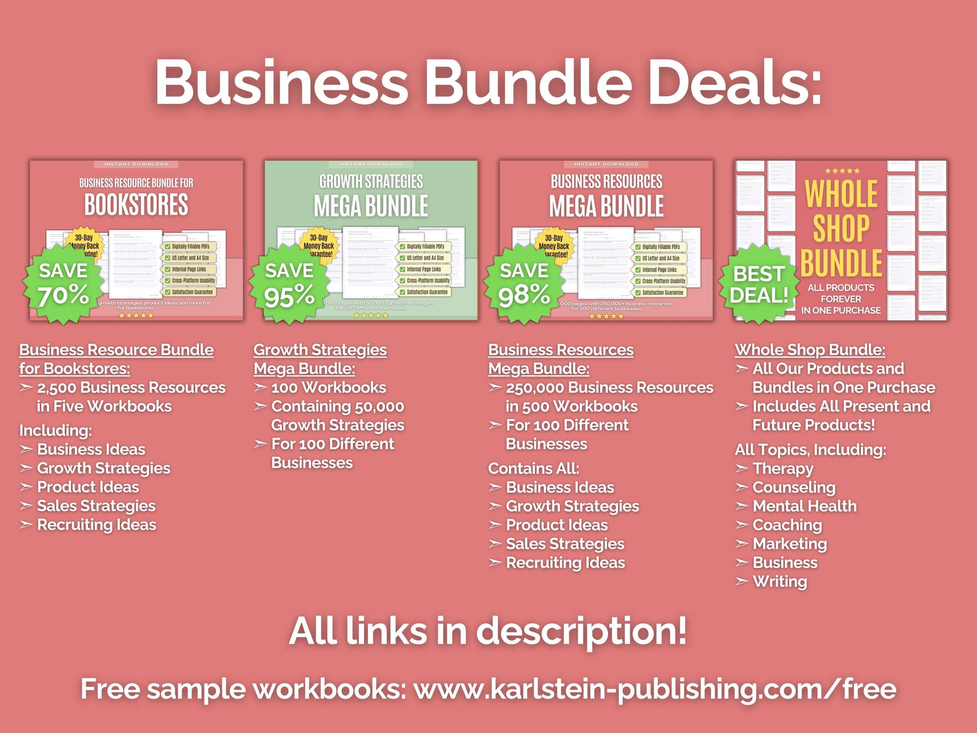 Bookstores Business Session Tools