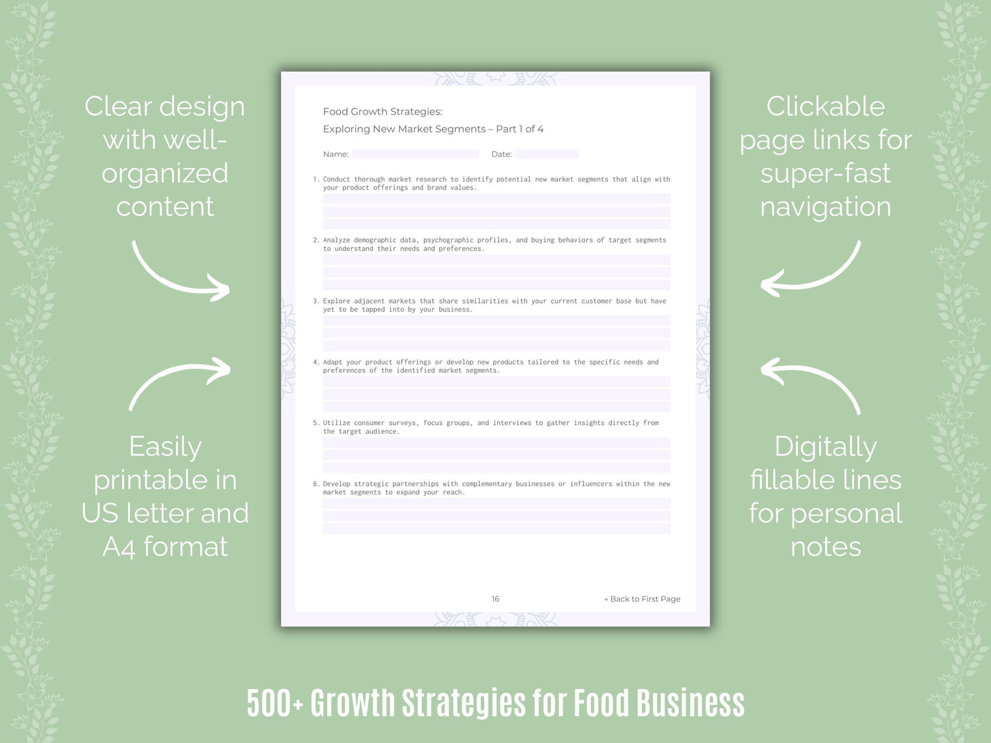 Food Business Templates