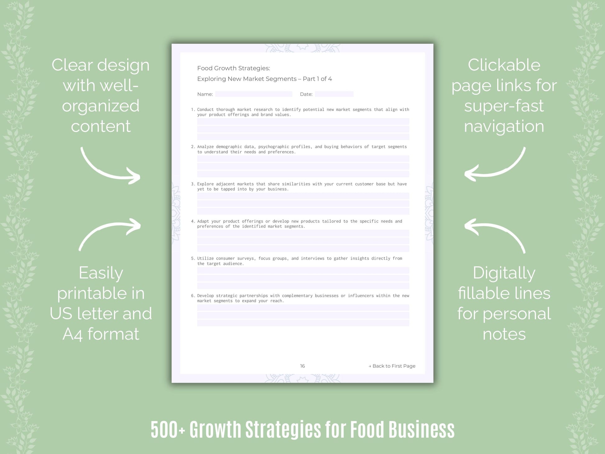 Food Business Templates