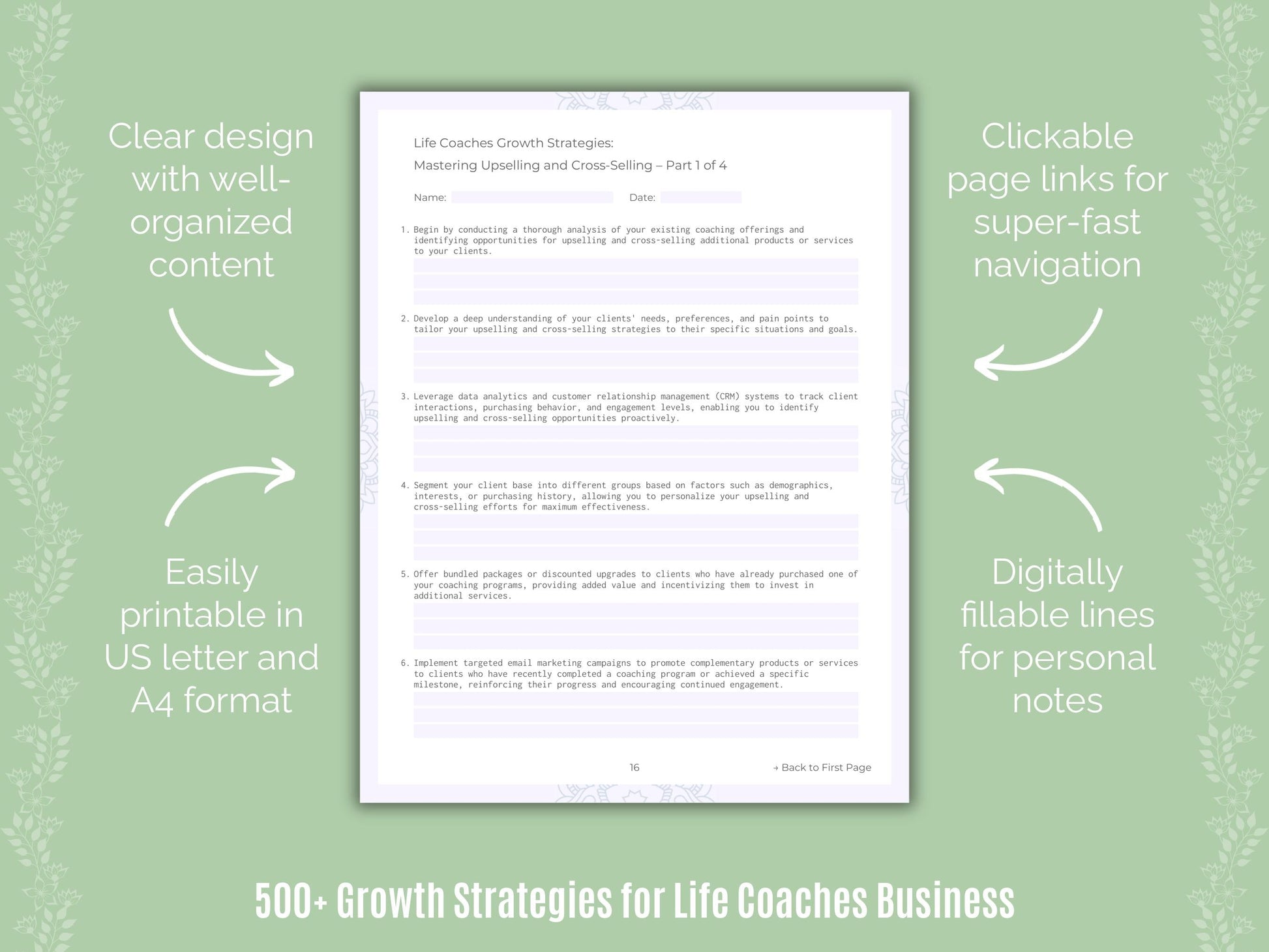 Life Coaches Business Templates