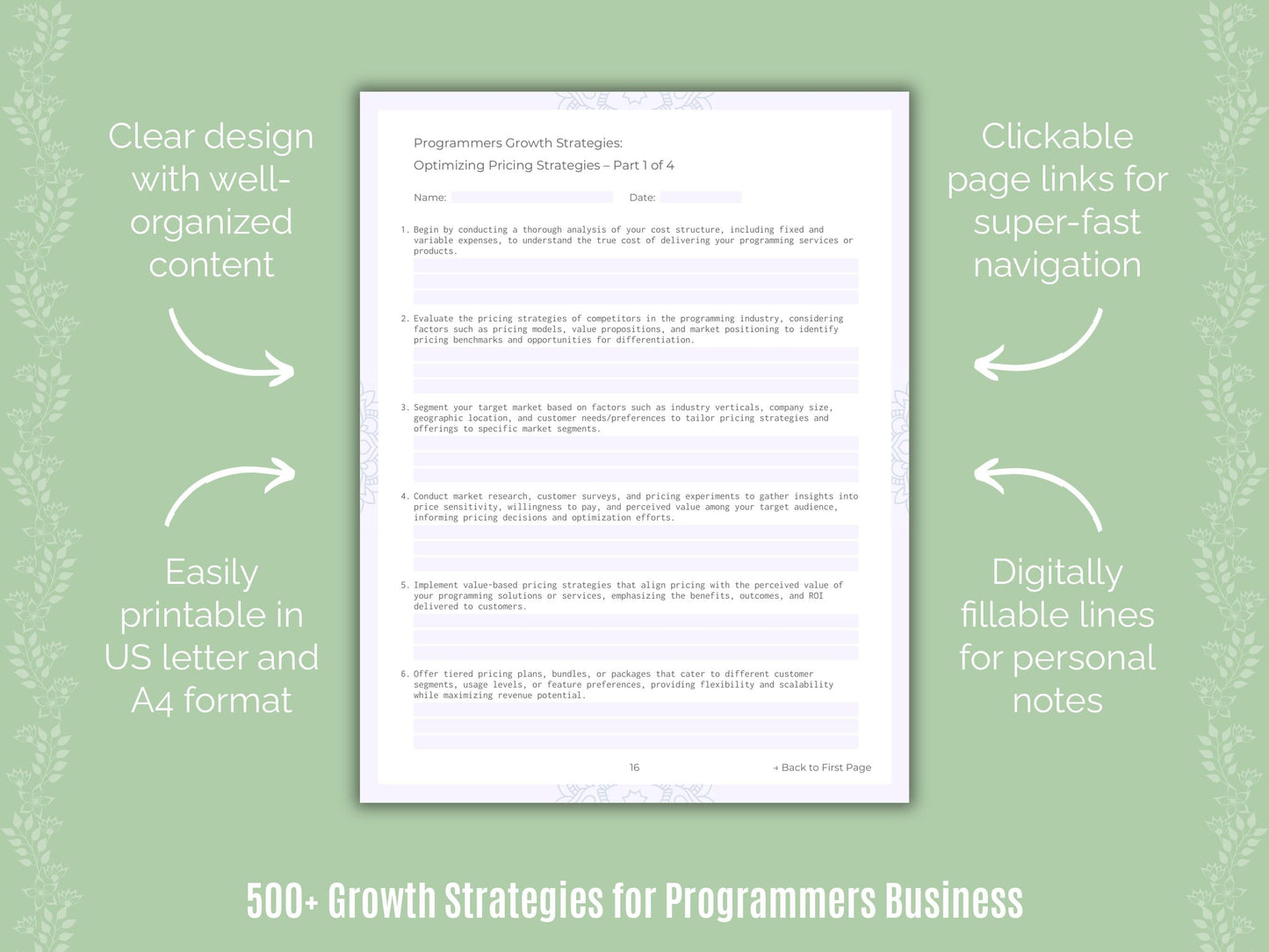 Programmers Business Templates