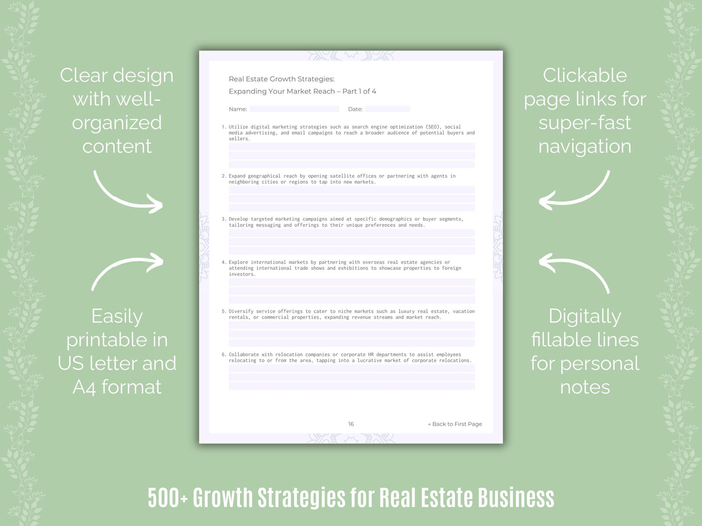 Real Estate Business Templates