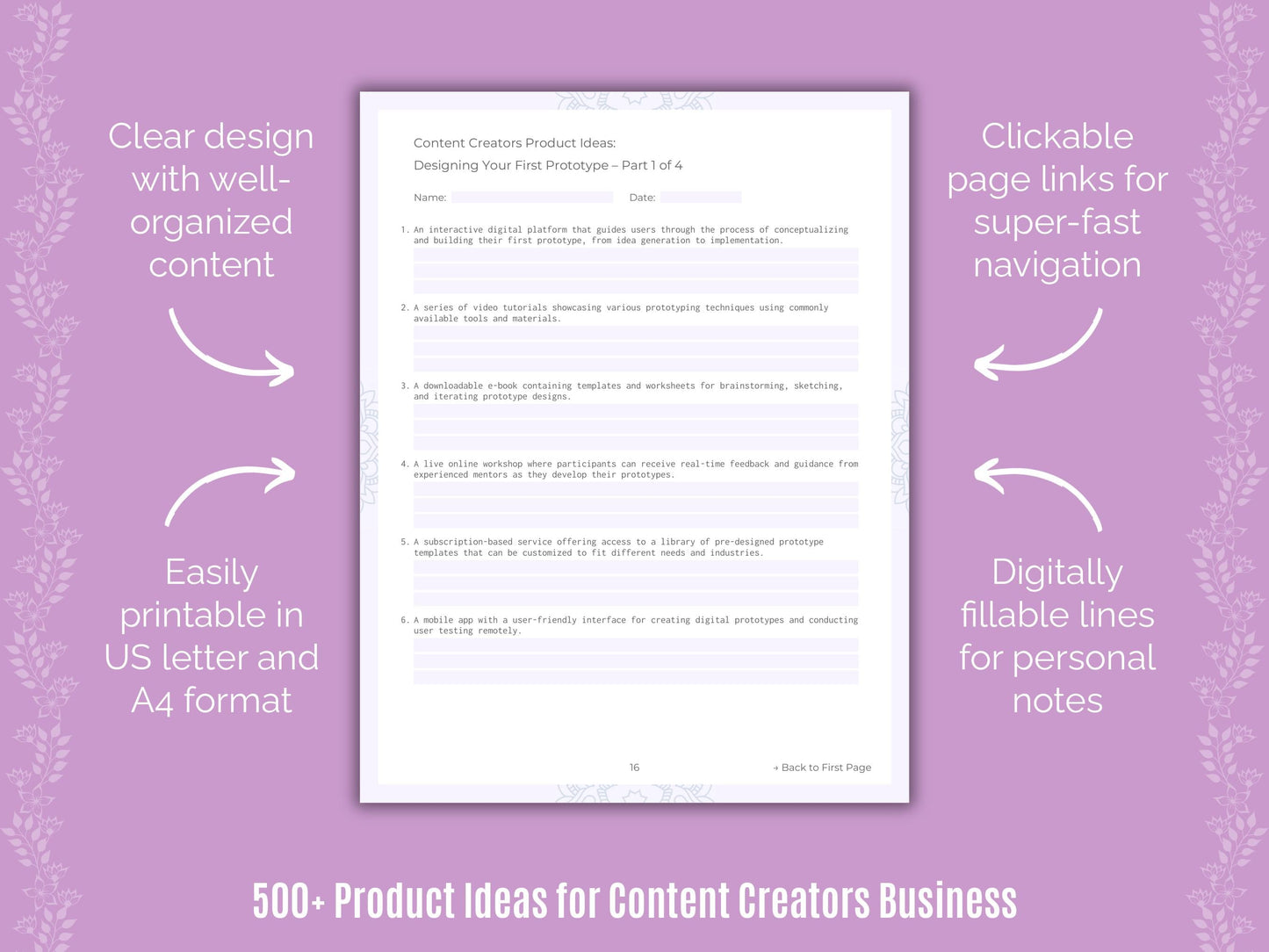 Content Creators Business Templates