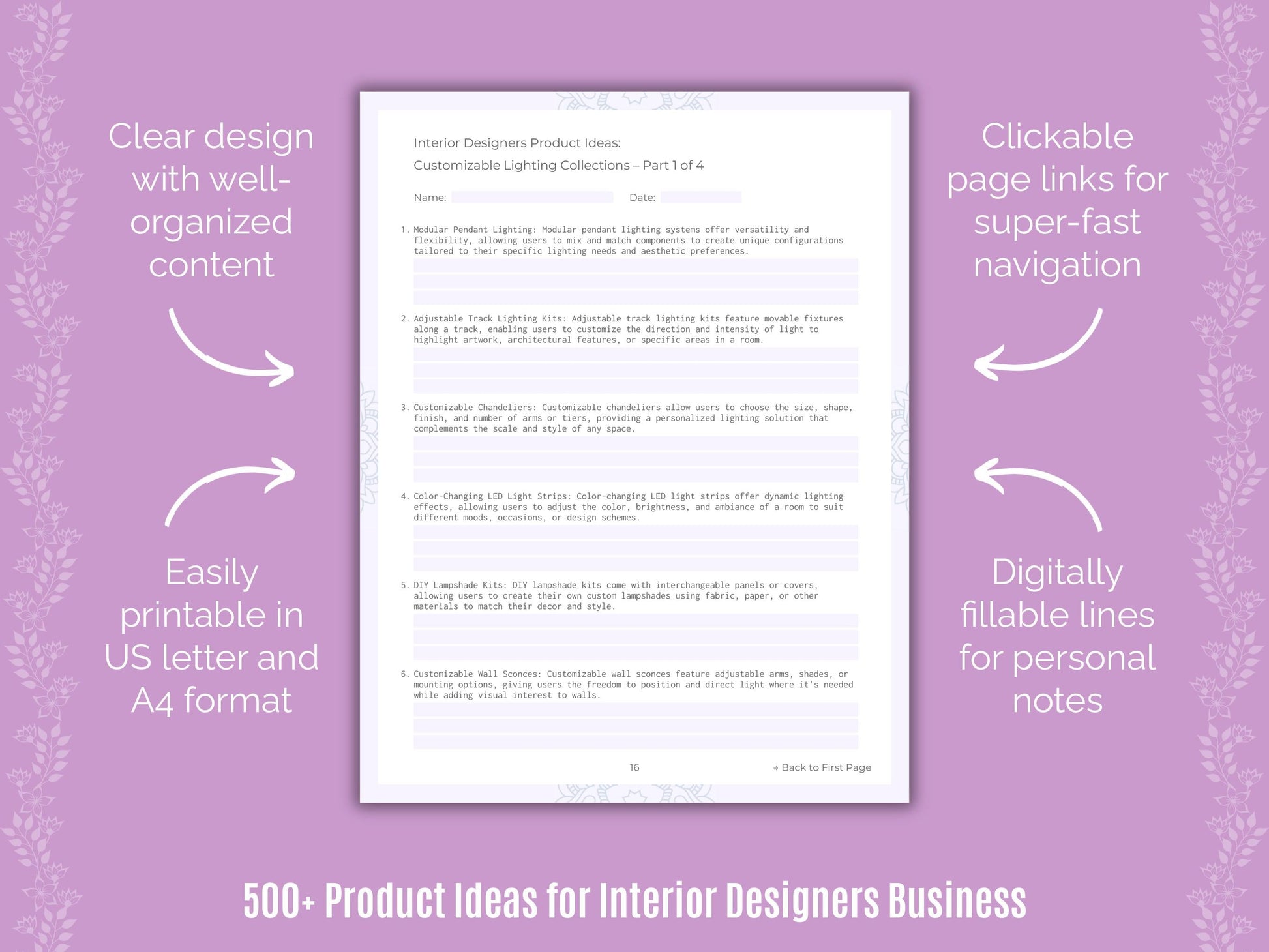 Interior Designers Business Templates