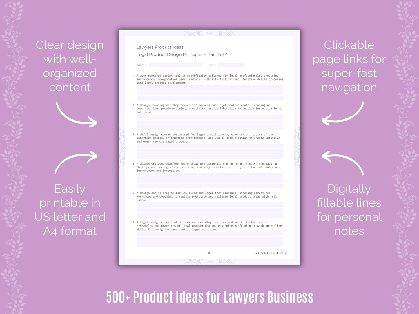 Lawyers Business Templates