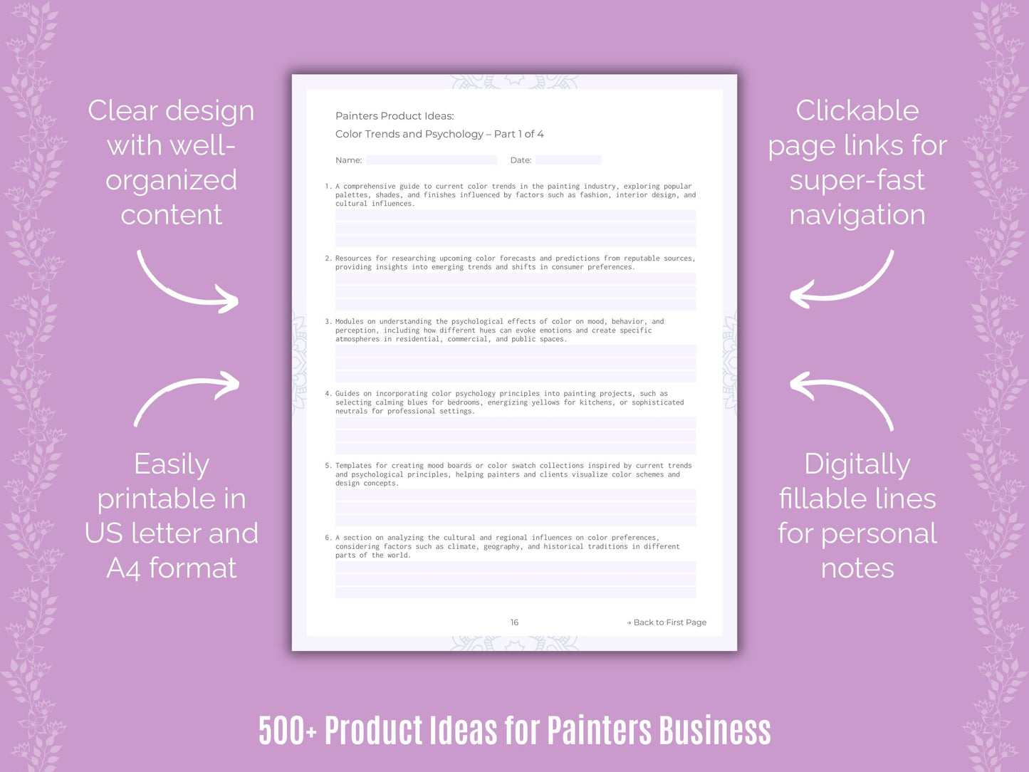 Painters Business Templates