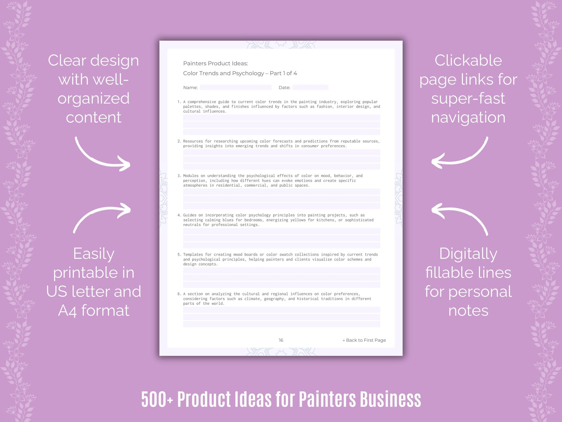 Painters Business Templates