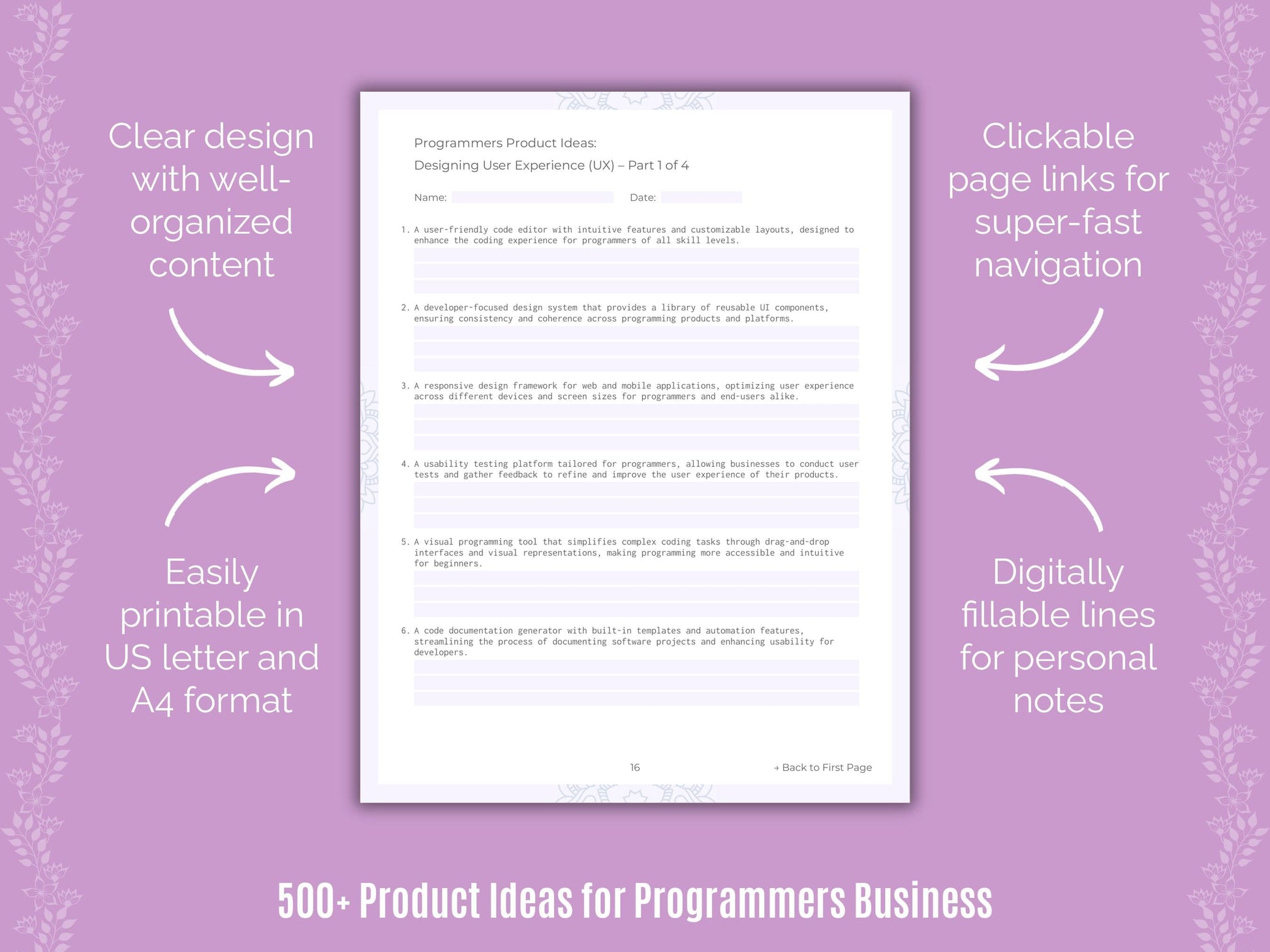 Programmers Business Templates