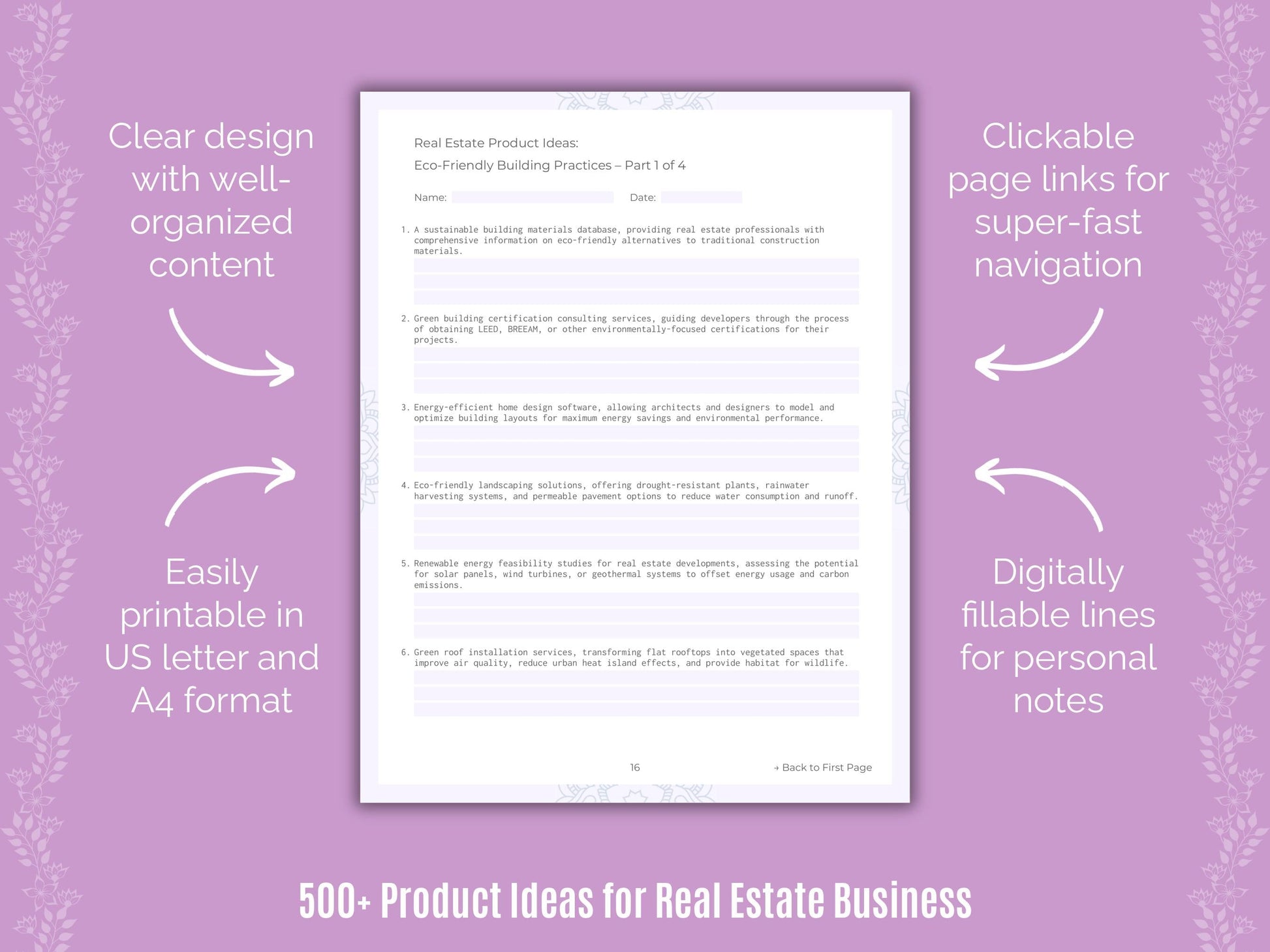 Real Estate Business Templates