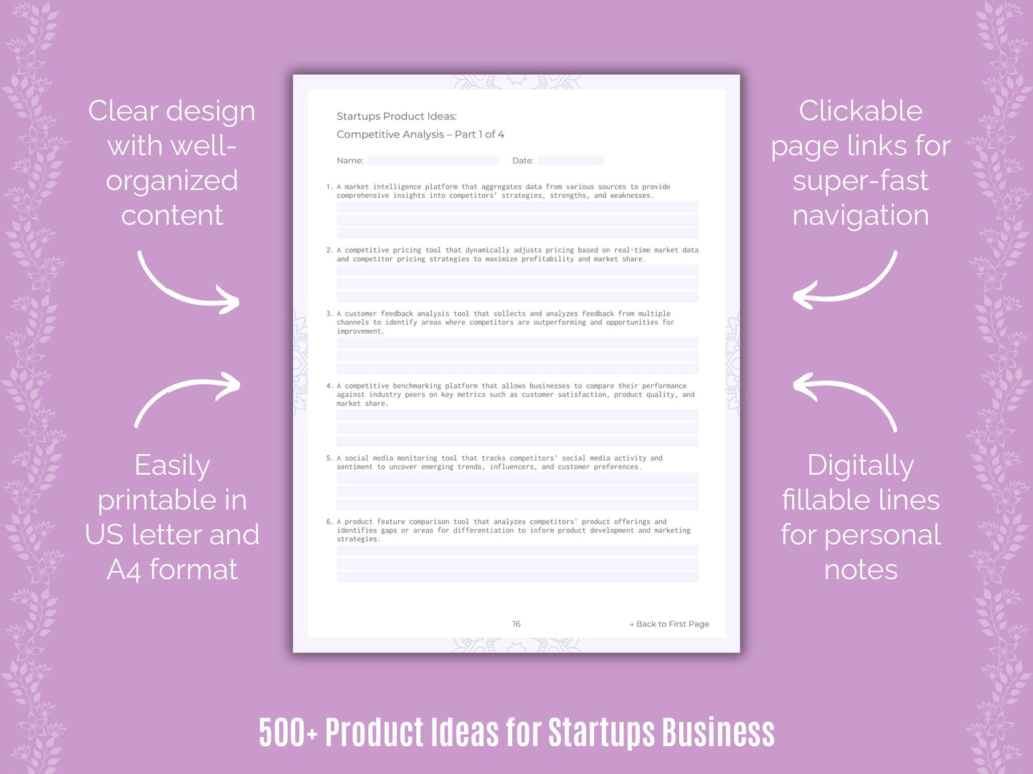 Startups Business Templates