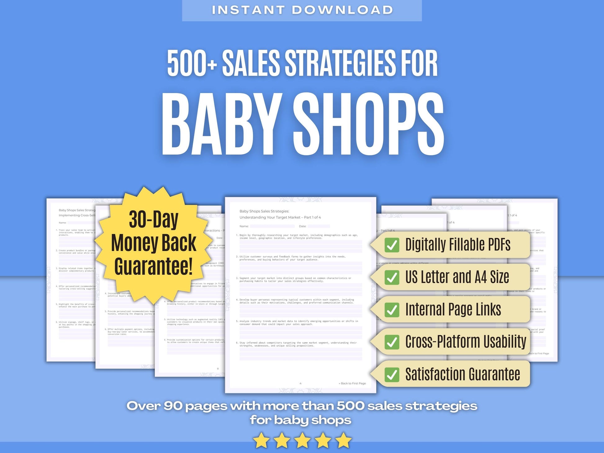 Baby Shops Business Workbooks