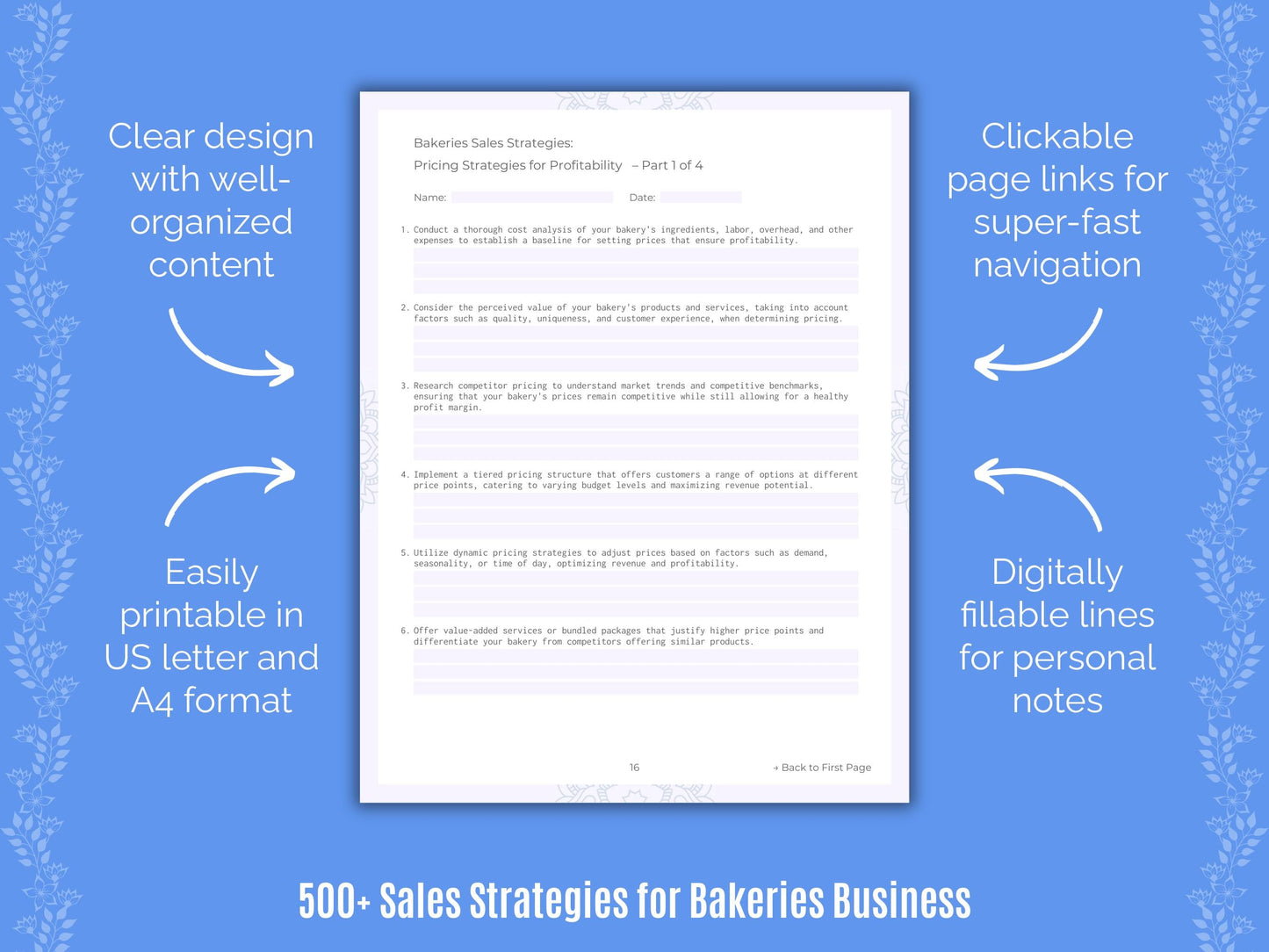 Bakeries Business Templates