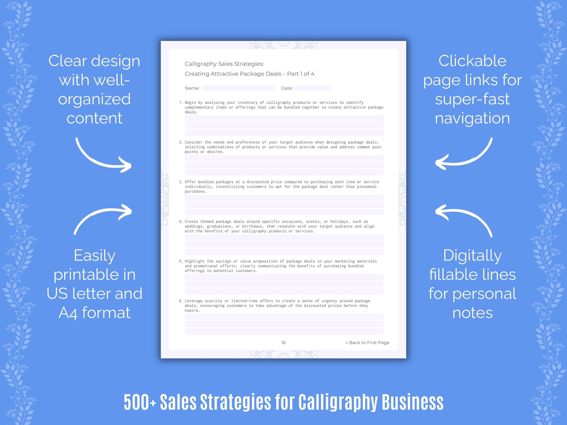 Calligraphy Business Templates