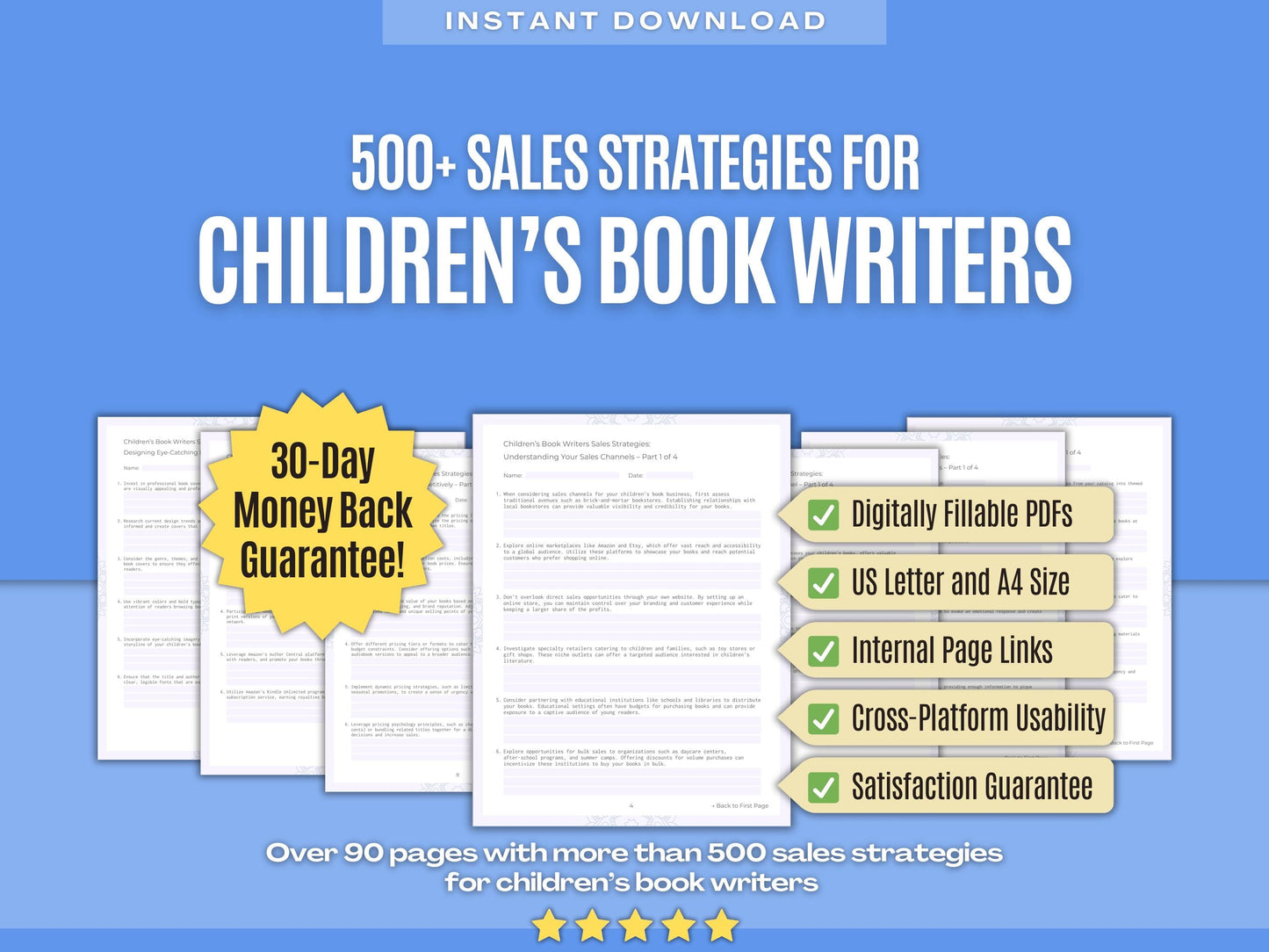 Children’s Book Writers Business Workbooks