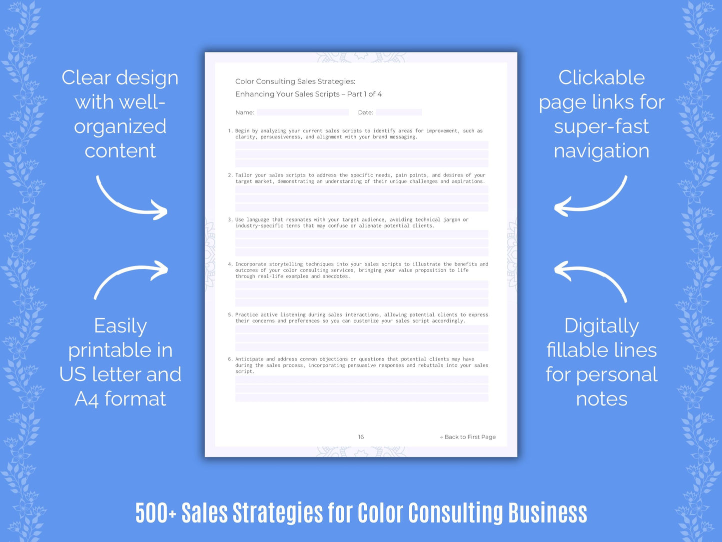 Color Consulting Business Templates