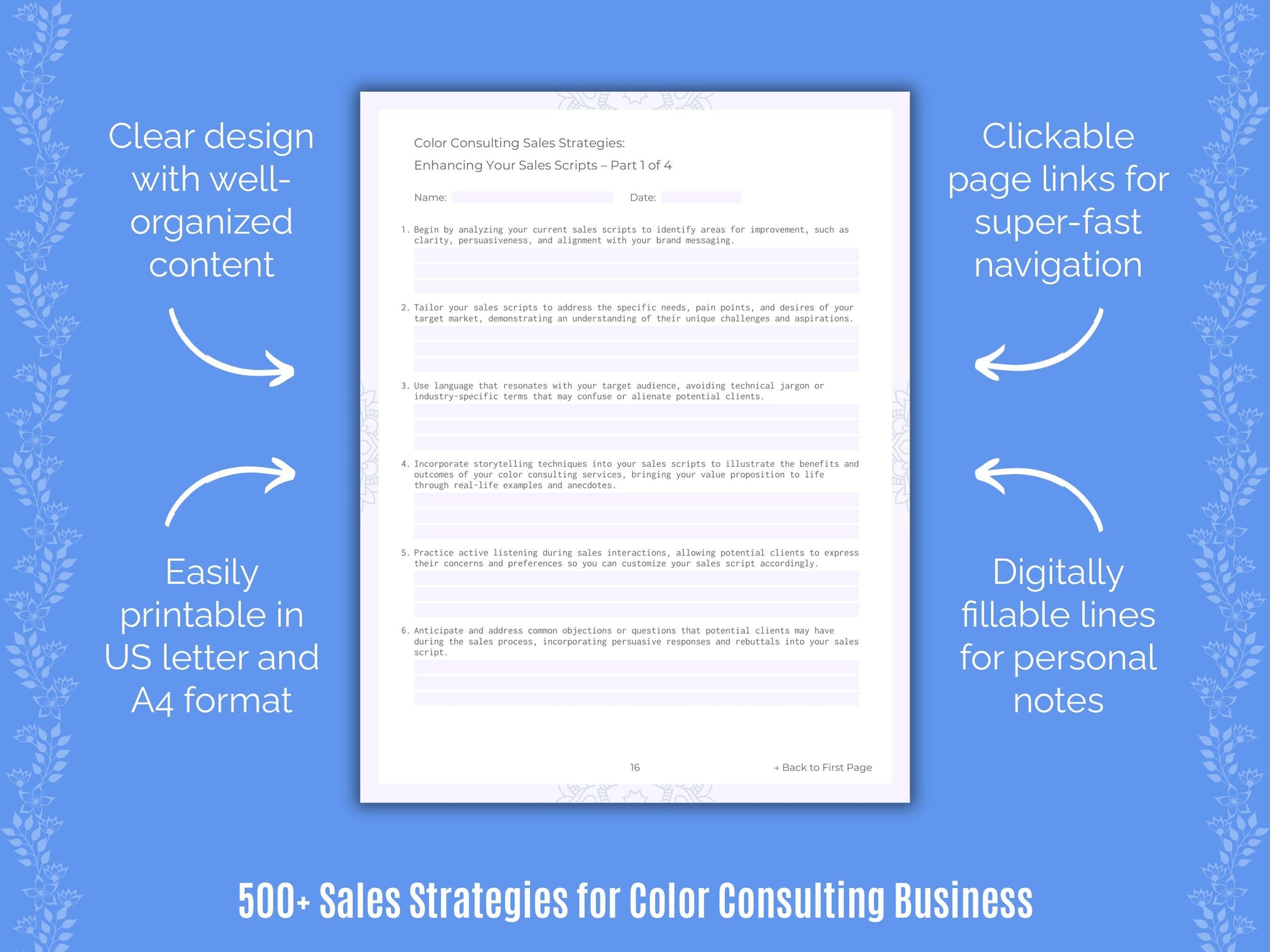 Color Consulting Business Templates