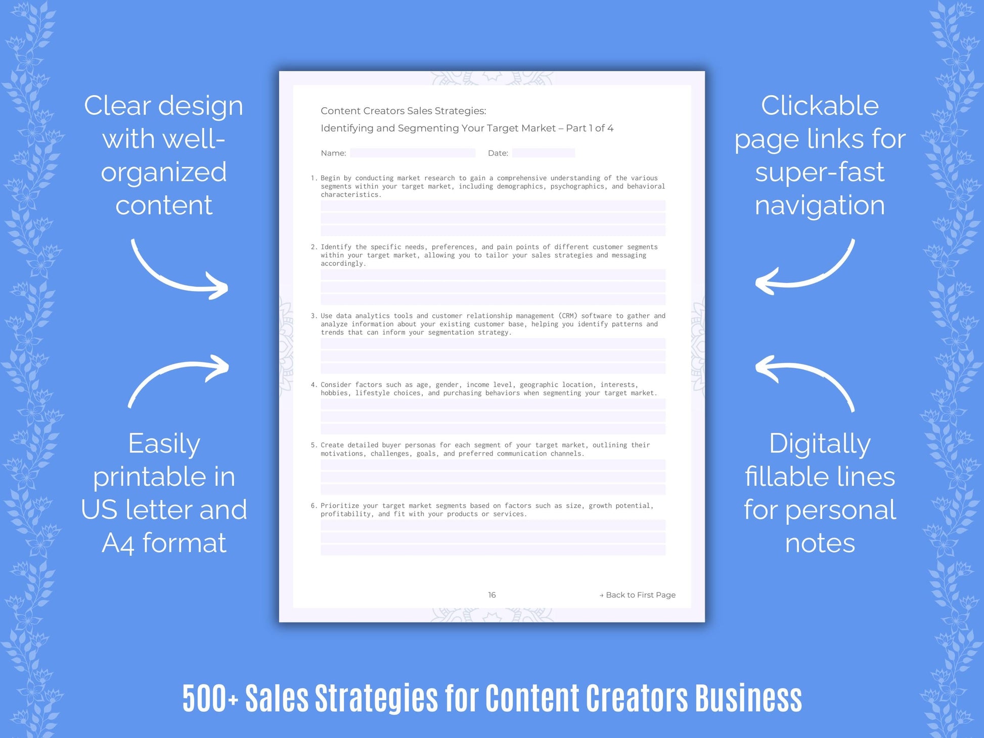 Content Creators Business Templates