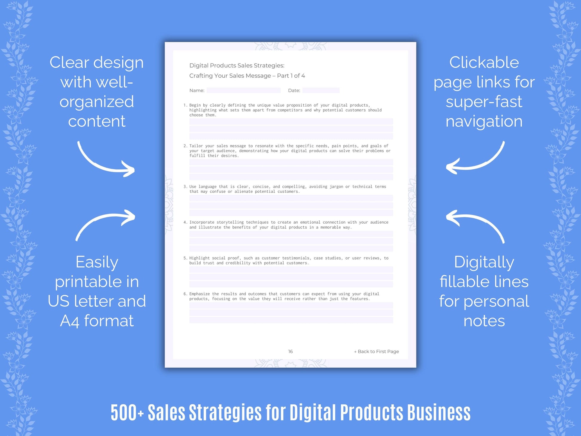 Digital Products Business Templates