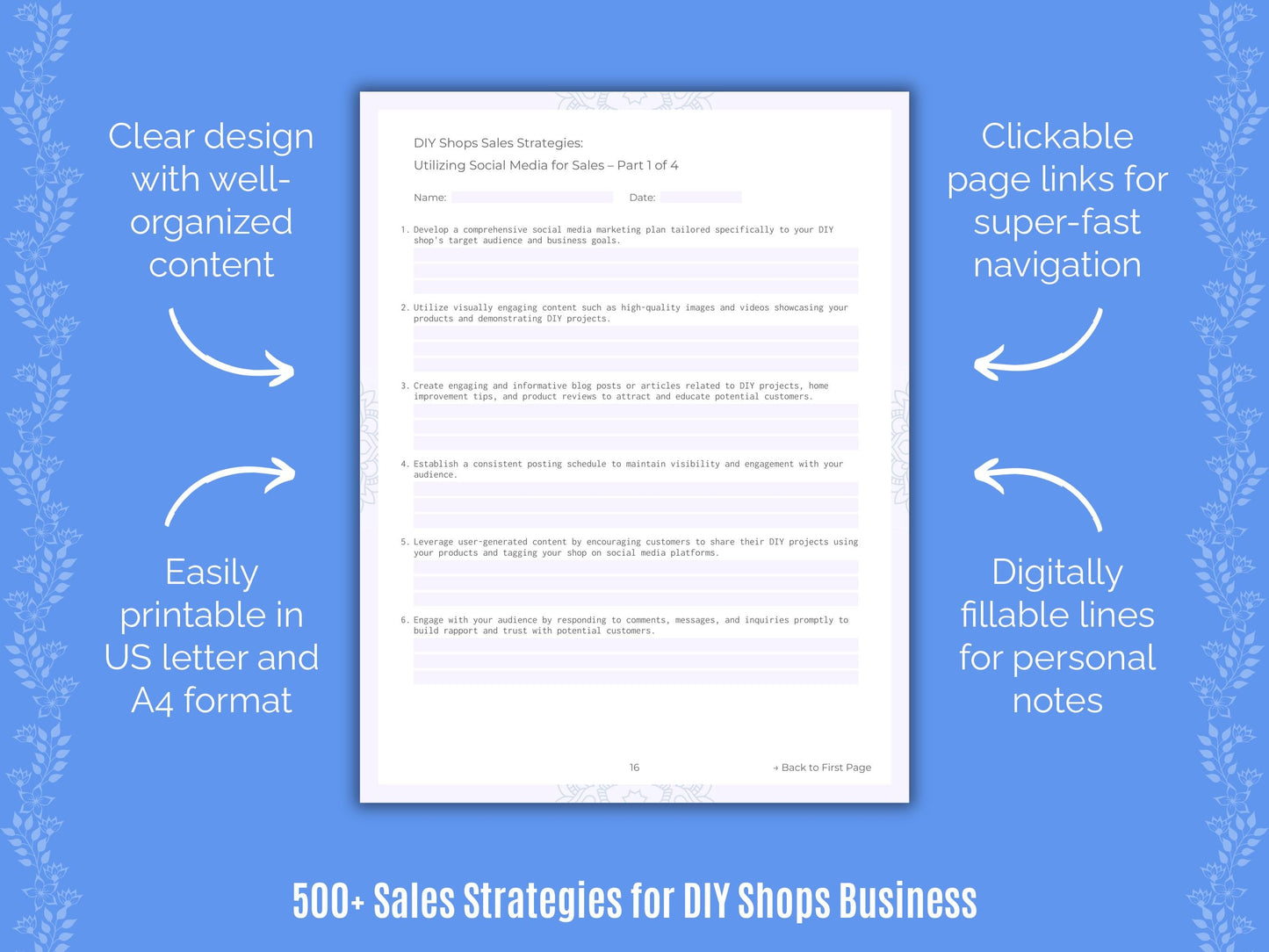 DIY Shops Business Templates