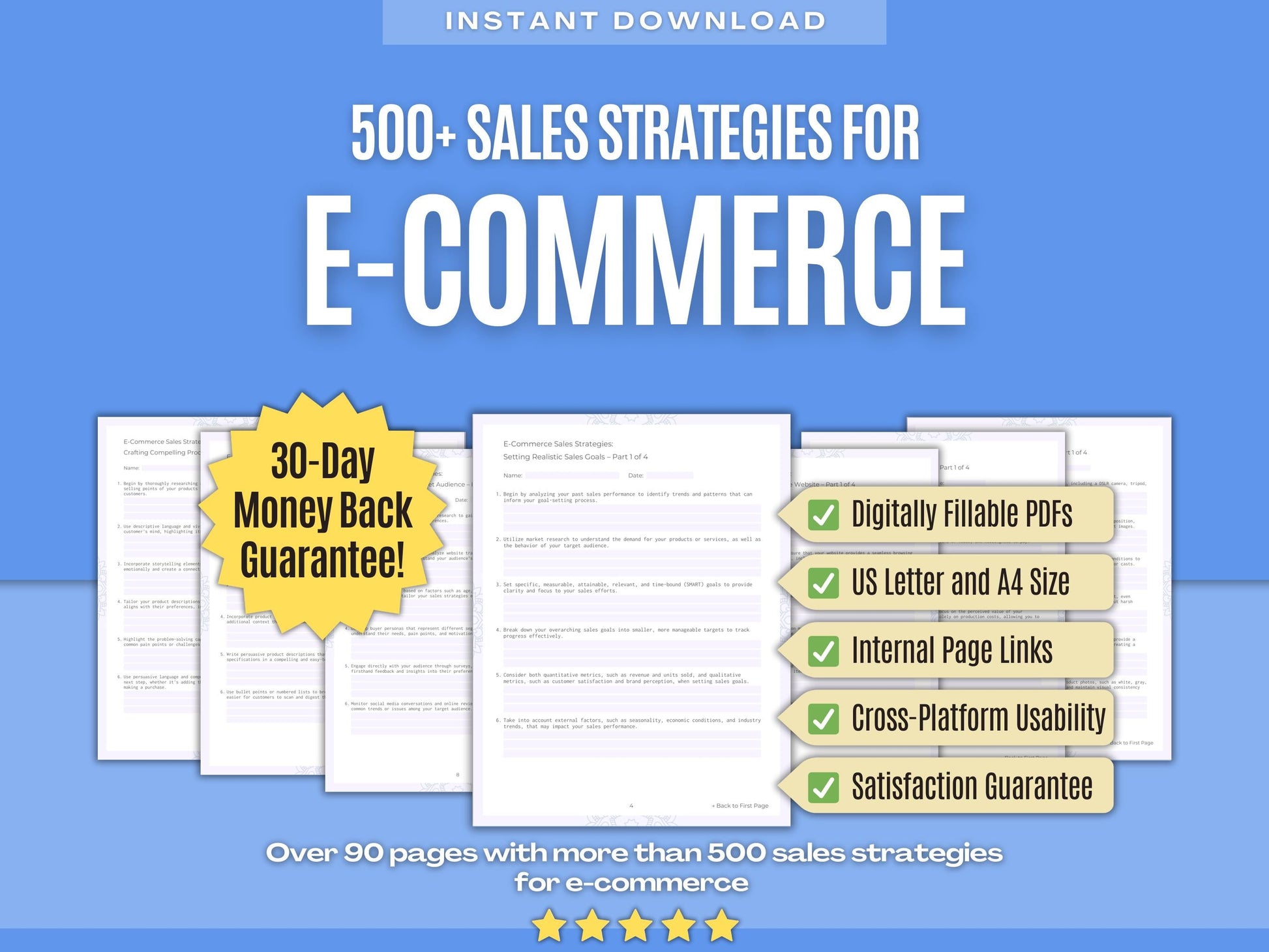 E-Commerce Business Workbooks