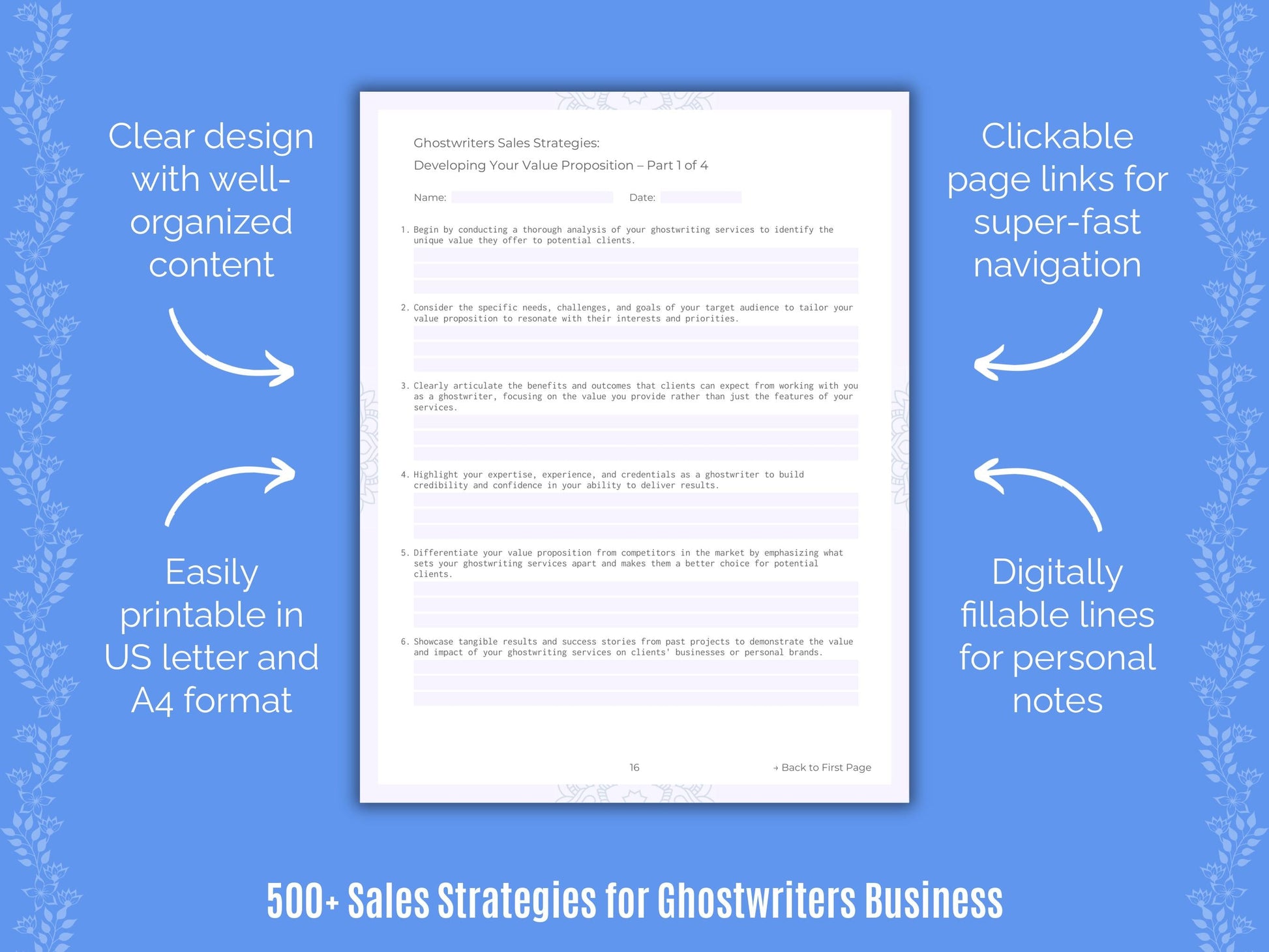 Ghostwriters Business Templates