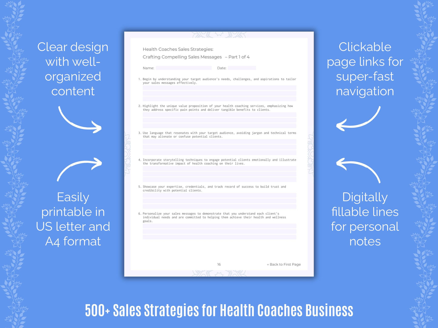 Health Coaches Business Templates