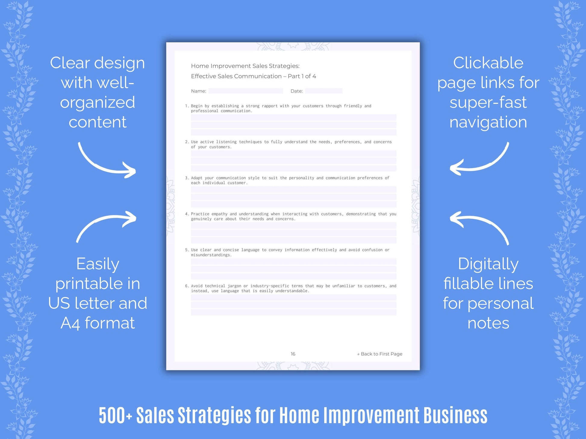 Home Improvement Business Templates