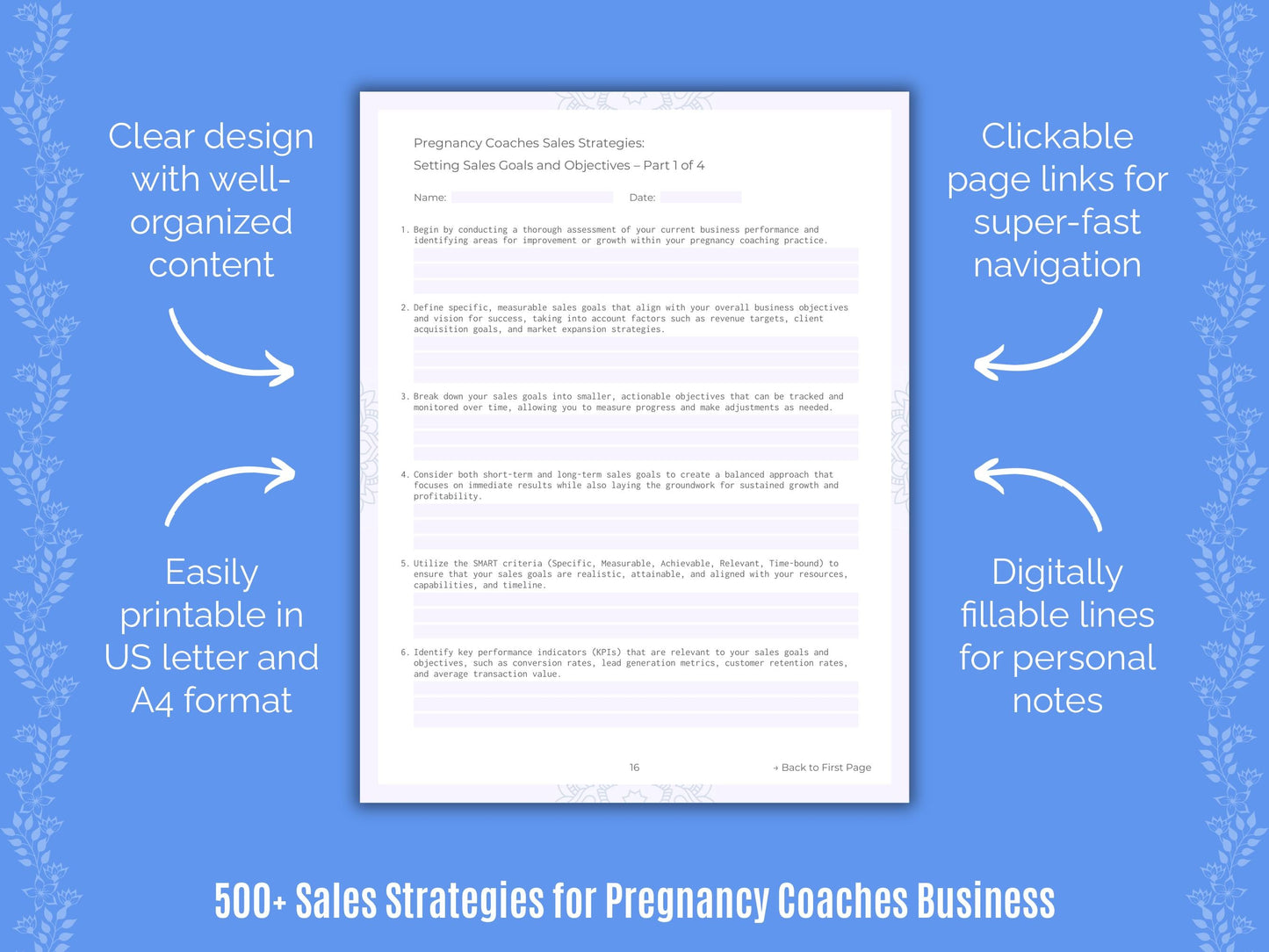 Pregnancy Coaches Business Templates