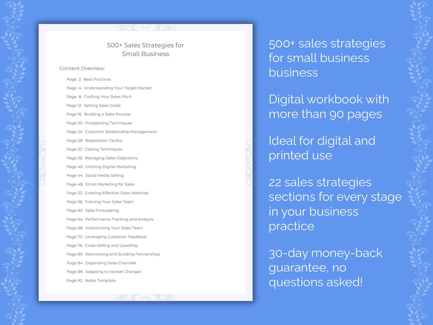 Small Business Business Worksheets