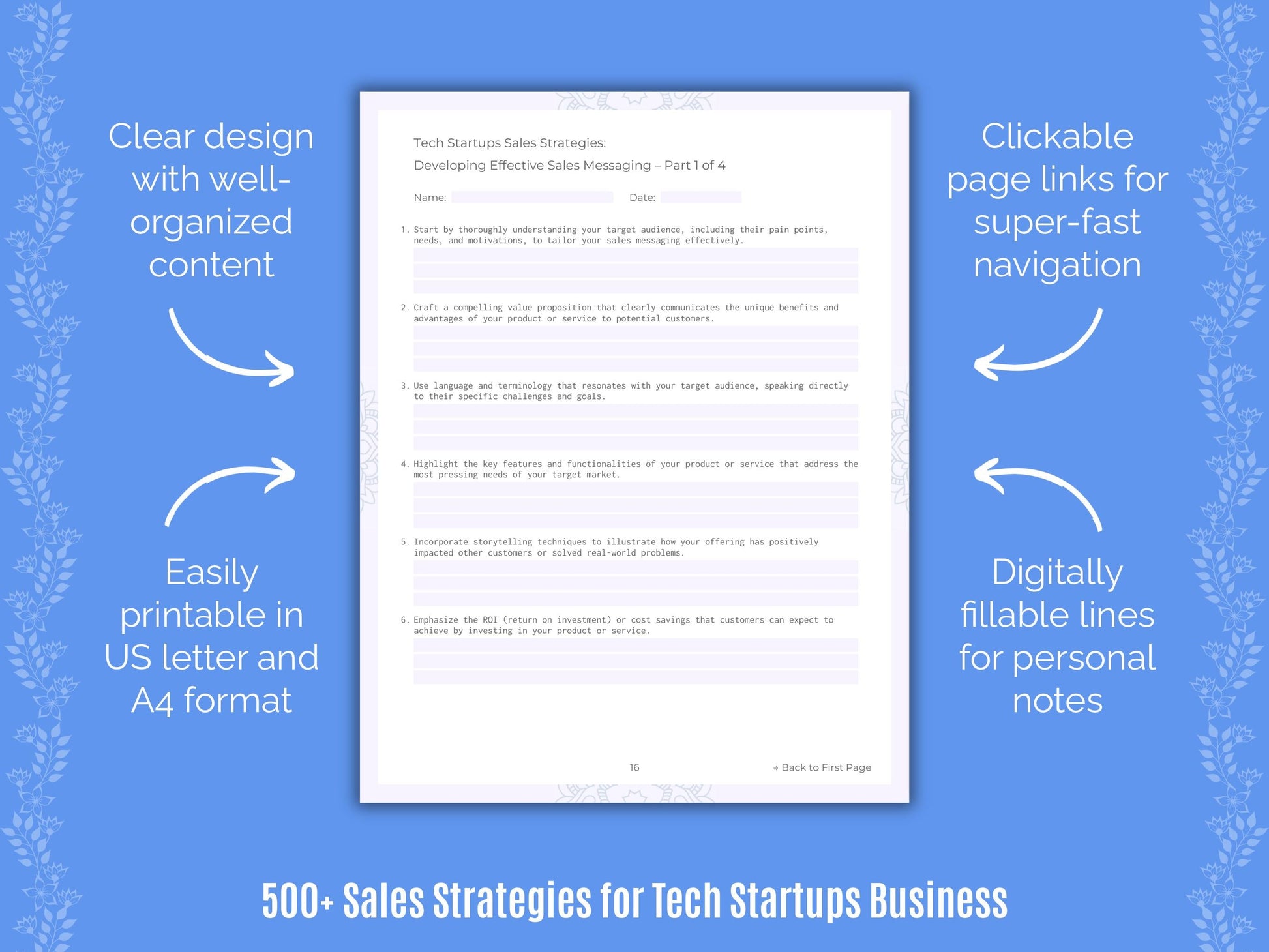 Tech Startups Business Templates