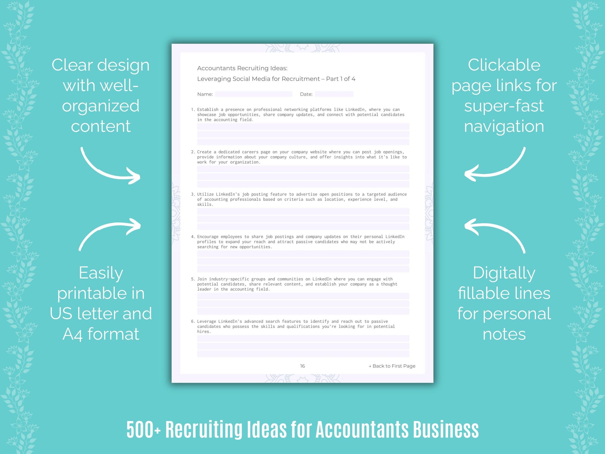 Accountants Business Templates