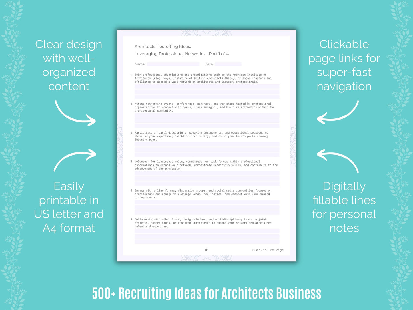 Architects Business Templates