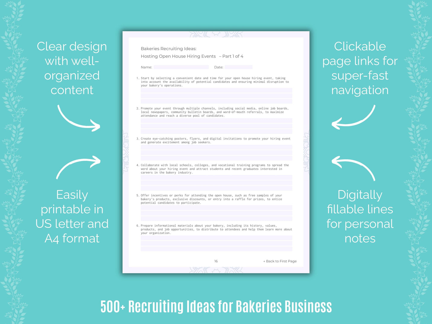 Bakeries Business Templates