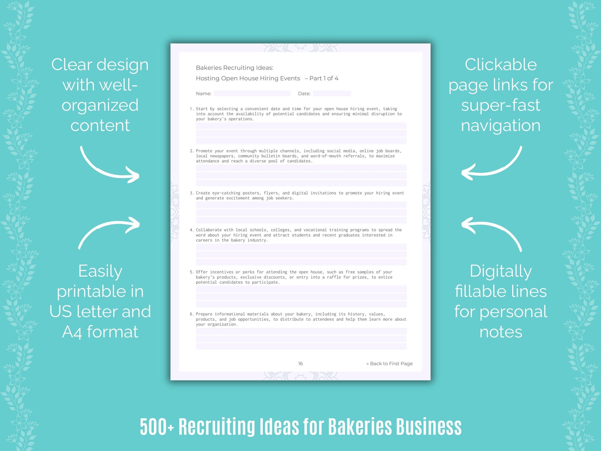 Bakeries Business Templates